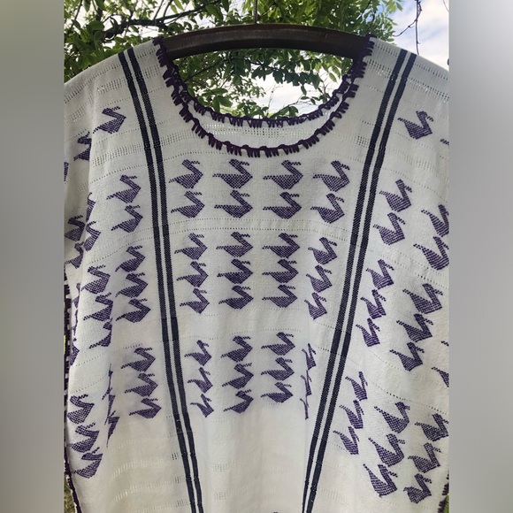 Cotton, handwoven Huipil dress from Oaxaca Mexico - Picture 3 of 7